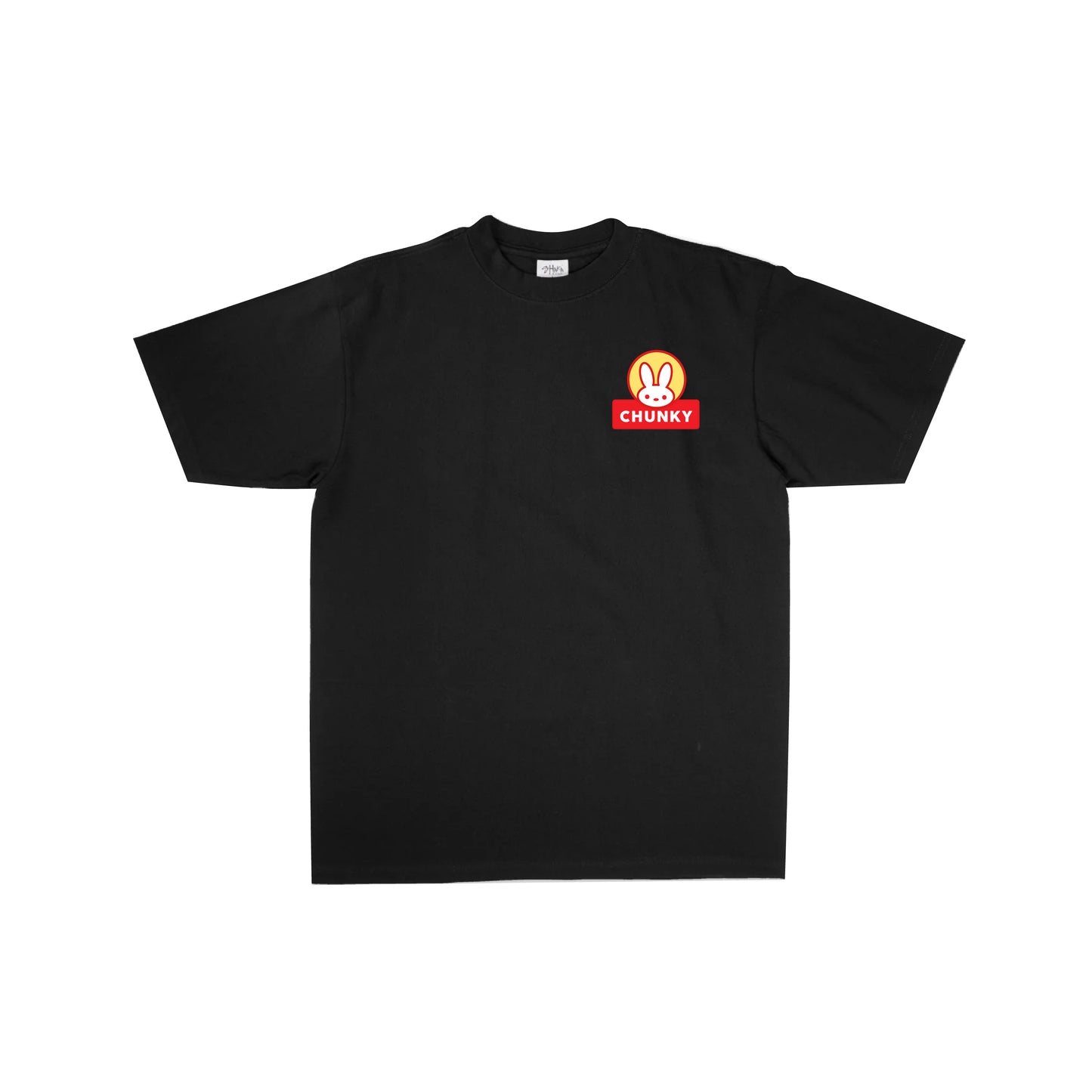 Chunky Mooncake Diner Bunny Waitier T-Shirt - Black