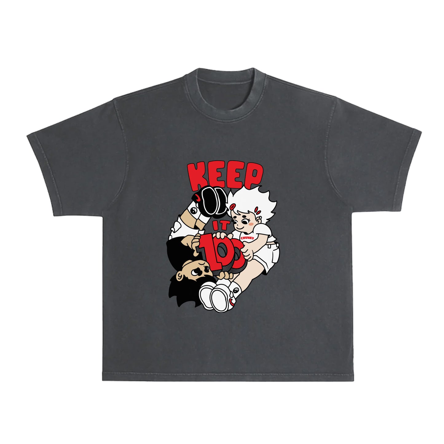 Keep It 100 T-Shirt - Shadow