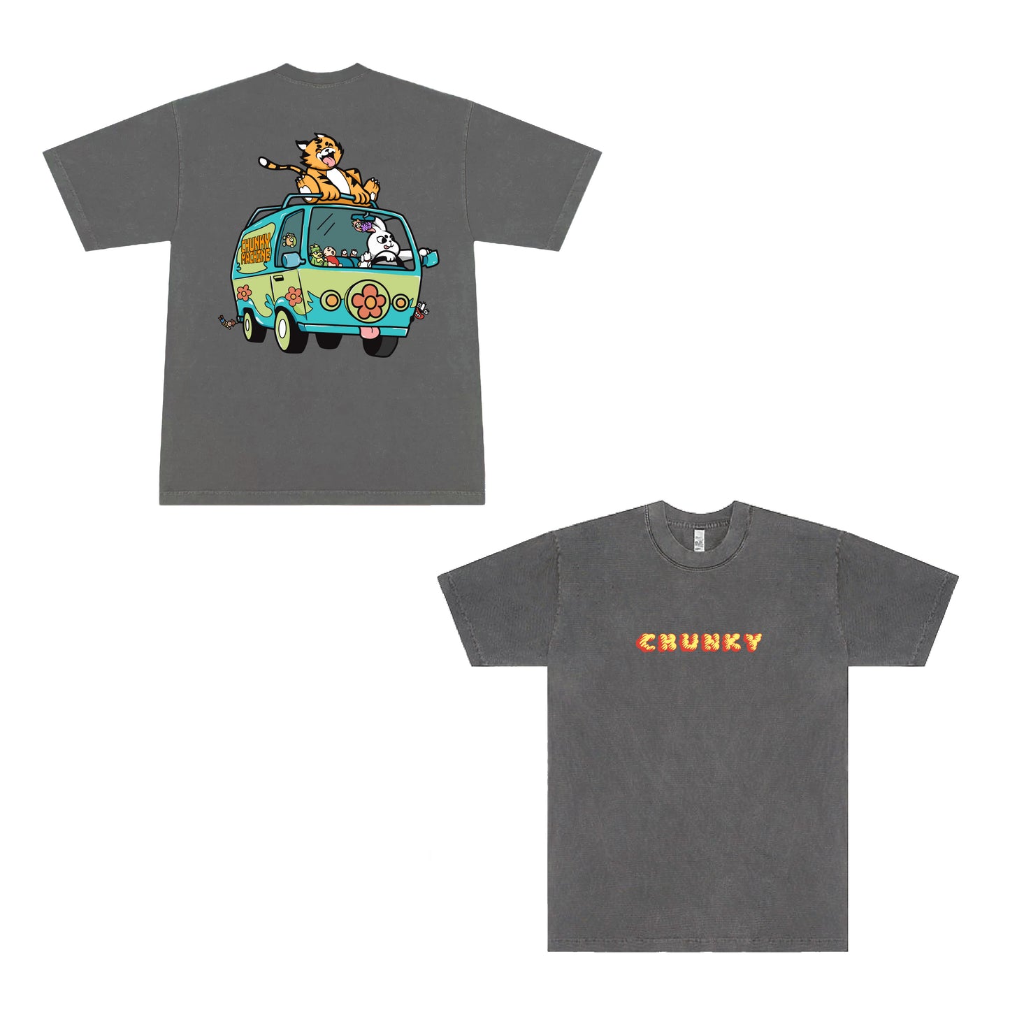 Chunky Machine T-Shirt - Vintage Black