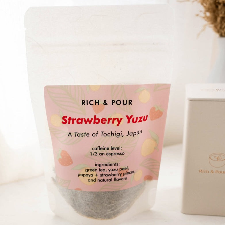 Strawberry Yuzu Green Tea