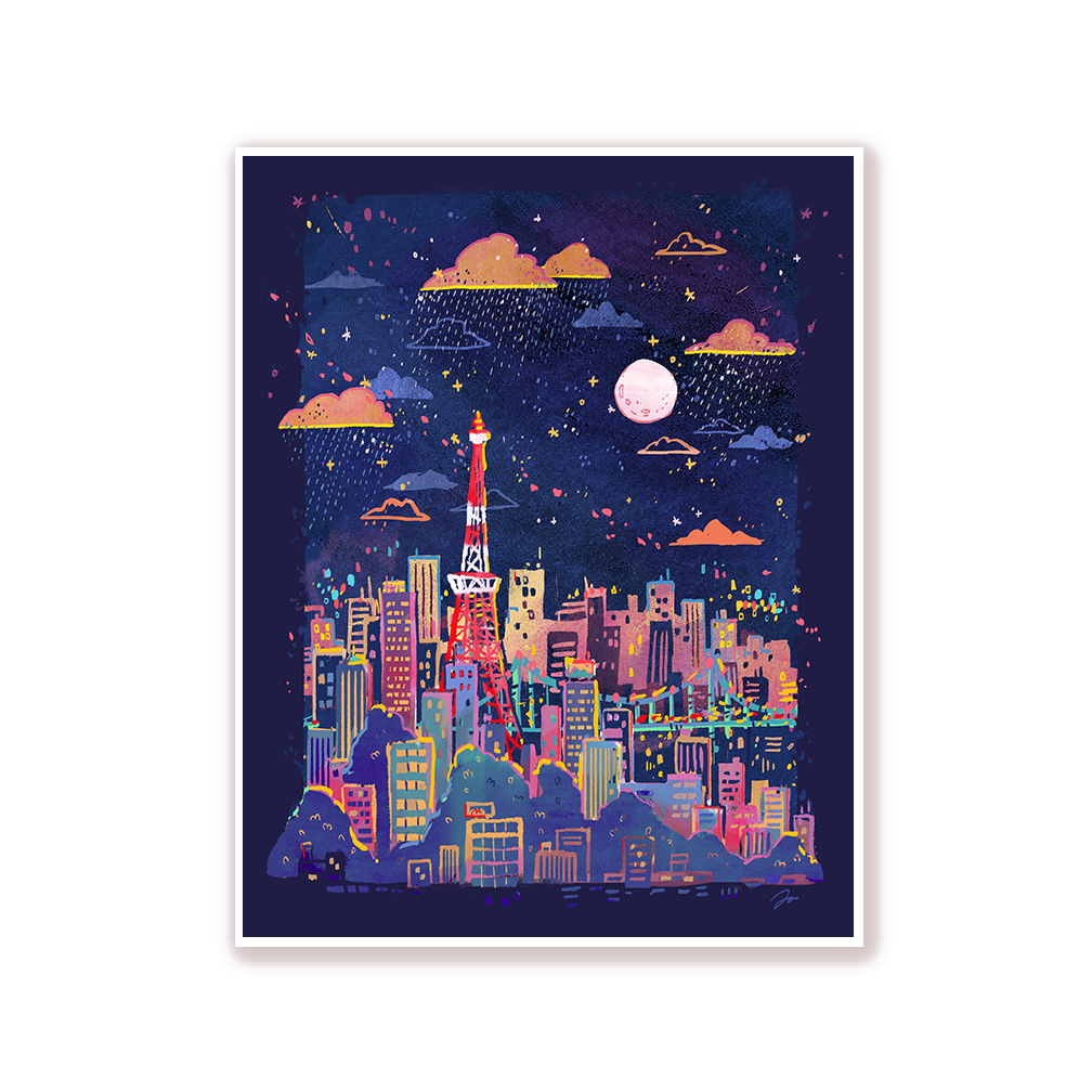 Tokyo Nights Print