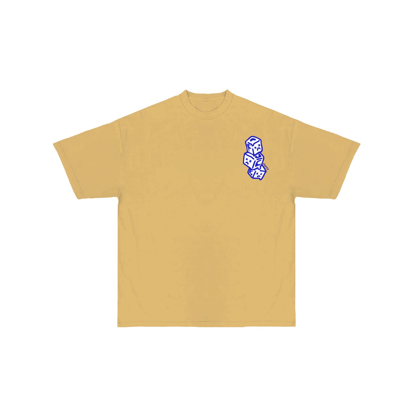 Chunky Without Ice T-Shirt - Mustard