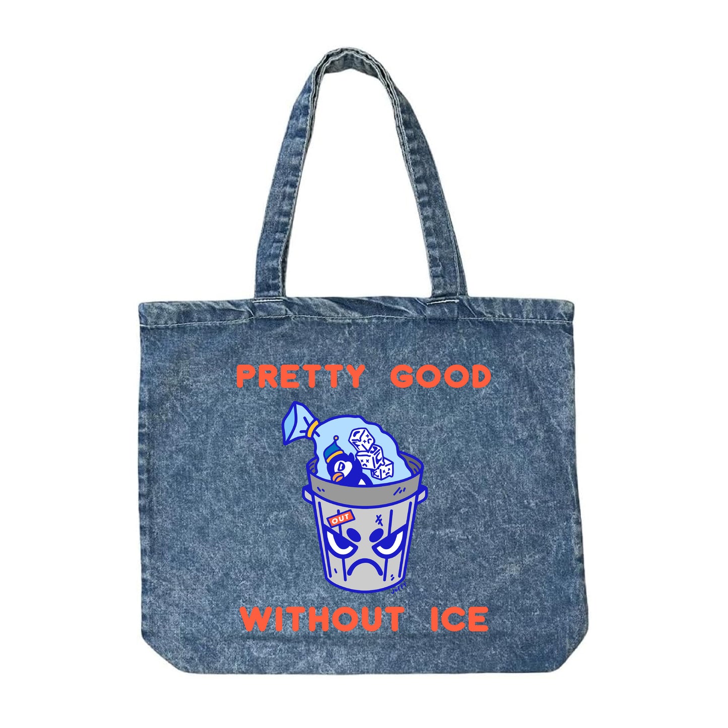 Without Ice Jean Tote