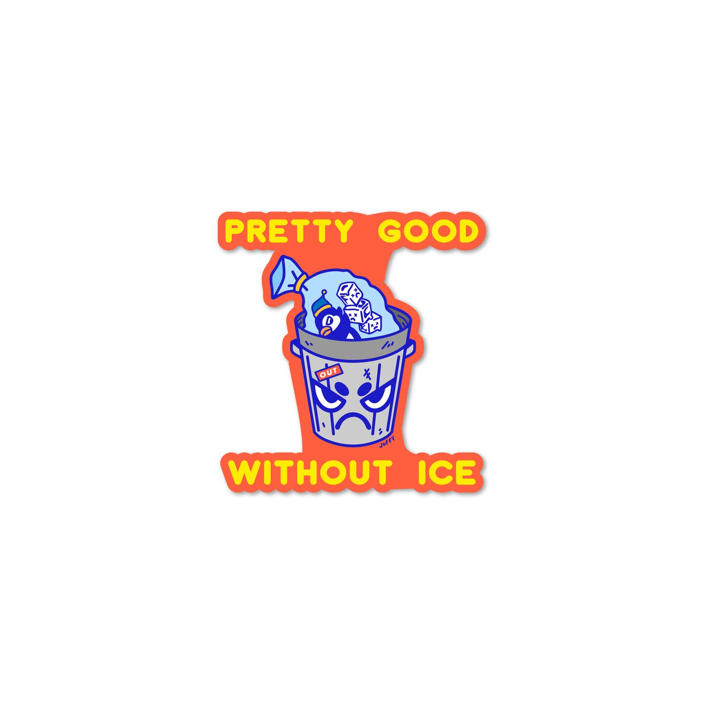 Chunky Without Ice Sticker