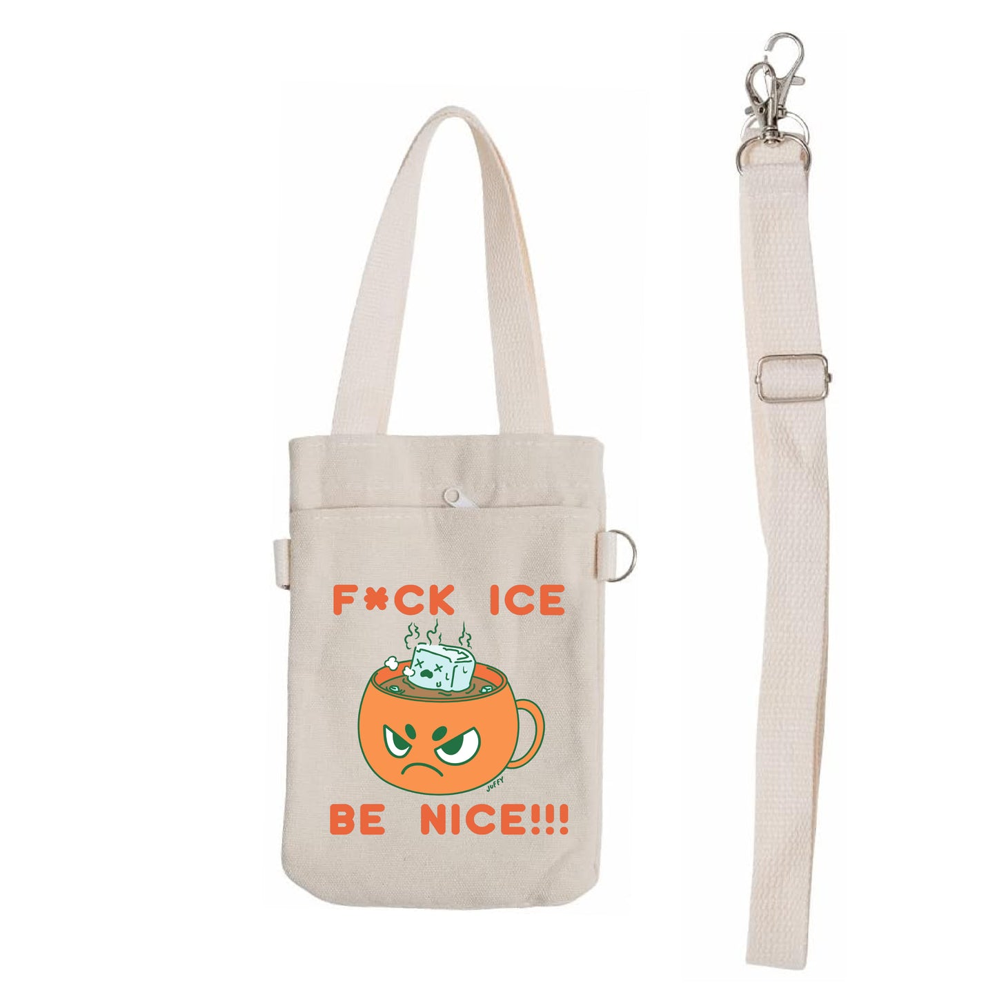 Fck Ice Bottle Tote