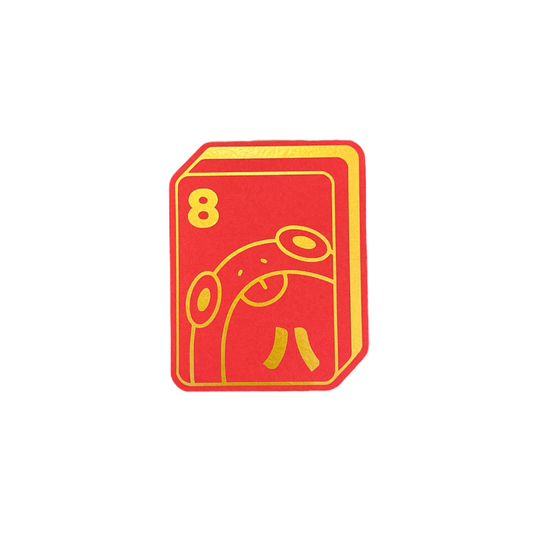 Chunky Frog Mahjong Red Envelope