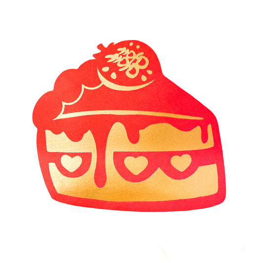 Double Happiness Cake Red Envelope