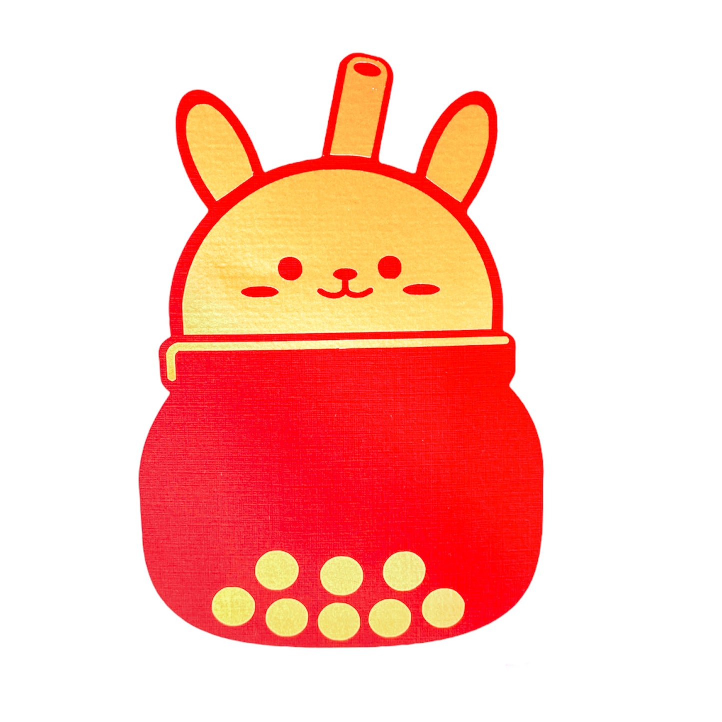 Bunny Boba Red Envelope