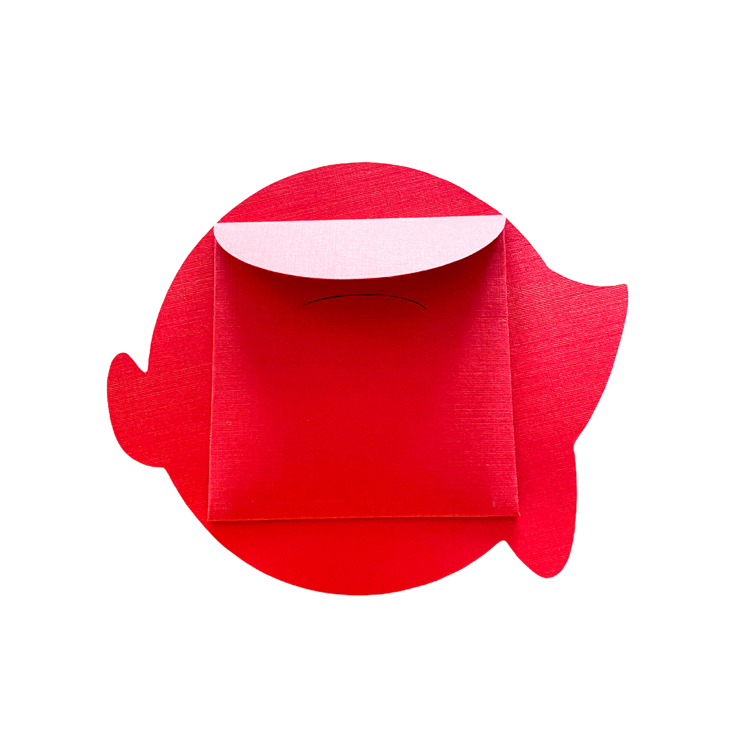 Back of AC Wisp Ghost Red Envelope