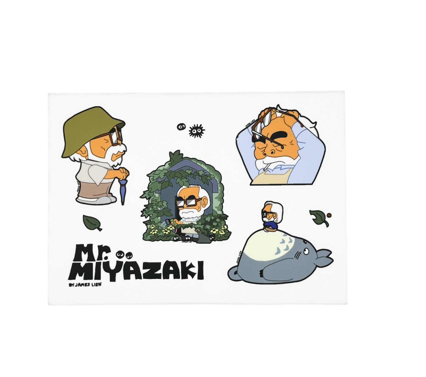 Mr. Miyazaki Sticker Sheetj