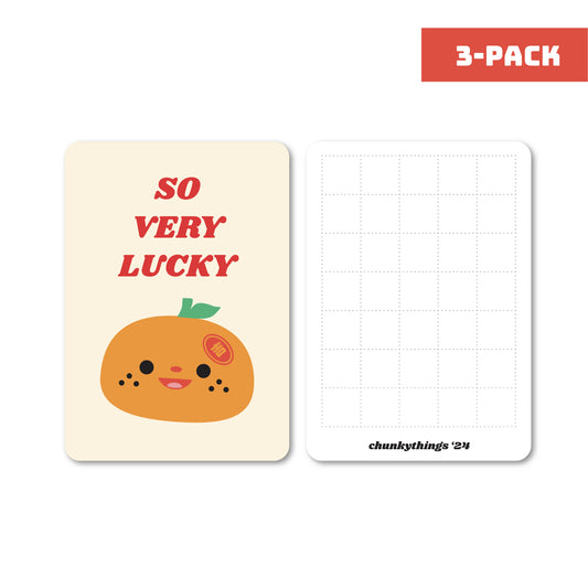So Very Lucky Card Insert 3-pack