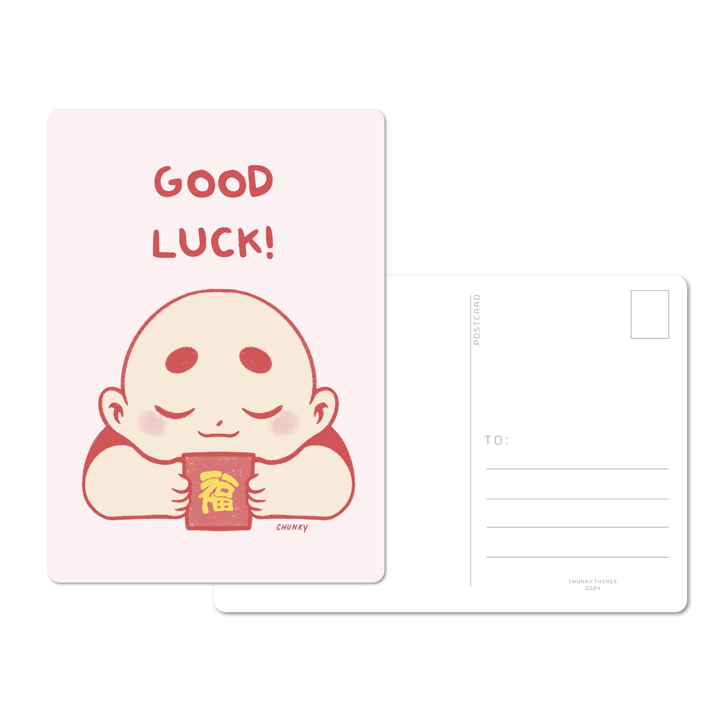 Good Luck Postcard