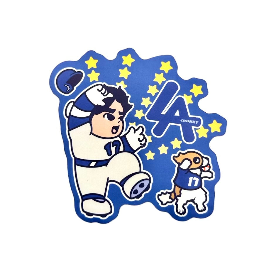 Chunkytani Champion 3 Inch Sticker