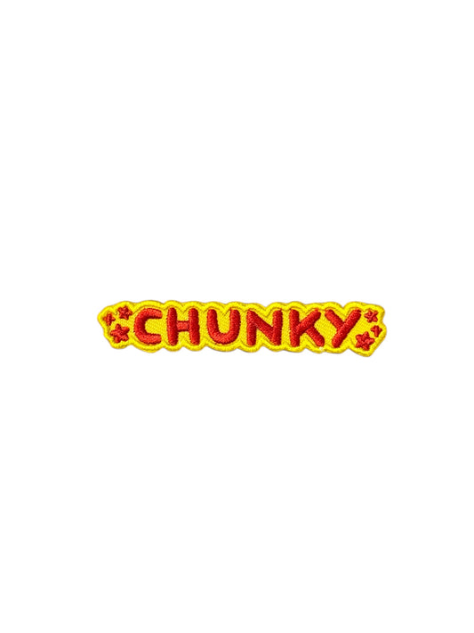 Small Chunky Text Logo Patch
