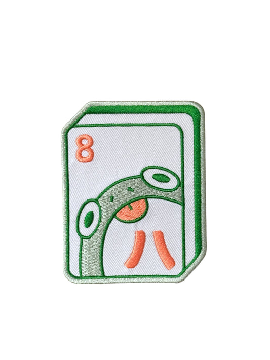 Large Mahjong Frog Patch