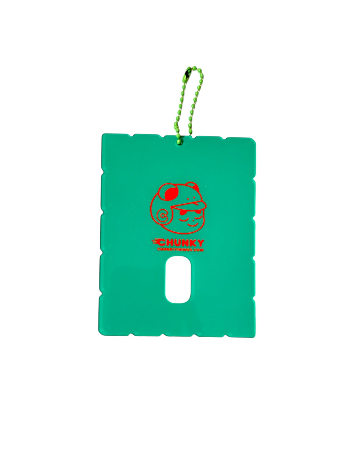 Chunky Mahjong Tiles Frame Keychain