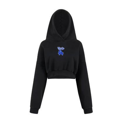 Chunkytani Meatball Cropped Hoodie - Black