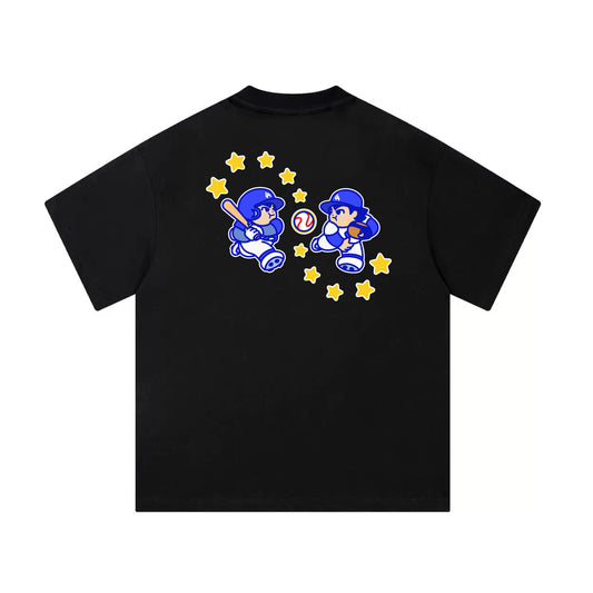 Chunkytani 2 Infinity Mid-Cropped T-Shirt - Black