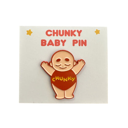 Chunky Standing Baby Pin