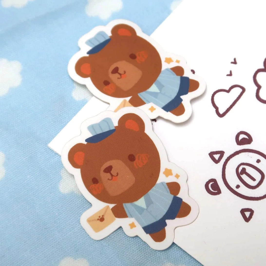 Mail Bear Sticker