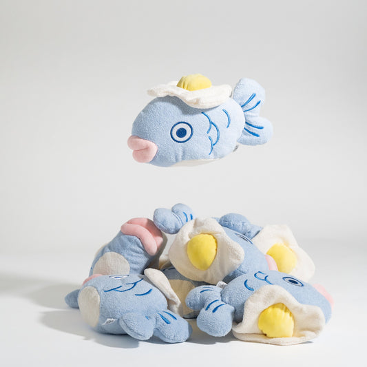 LIMITED EGG-DITION Egg Fish Plush Toy