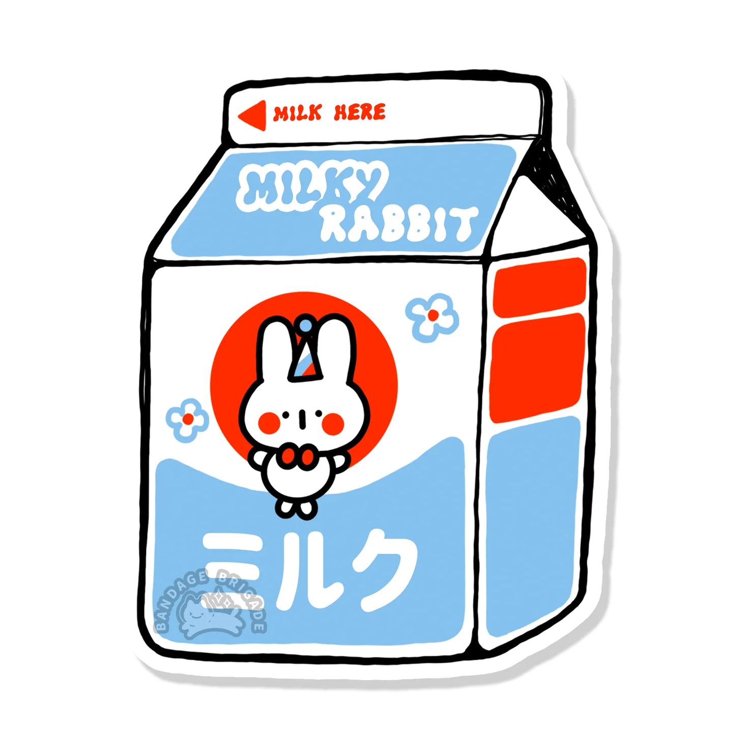 Milky Carton Sticker