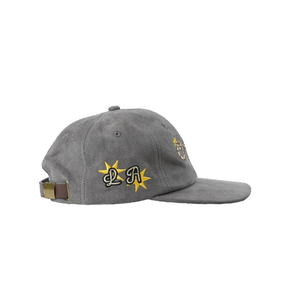 Chunky Dynamite Grey Suede Hat