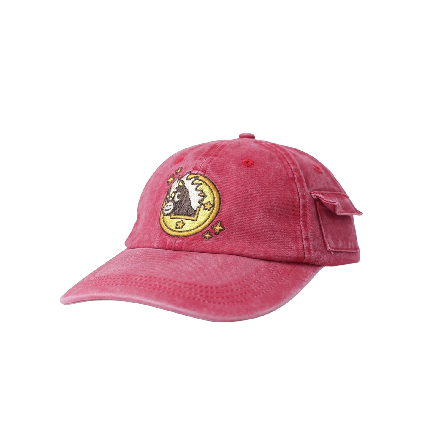 Lucky Coin Horse Red Envelope Hat