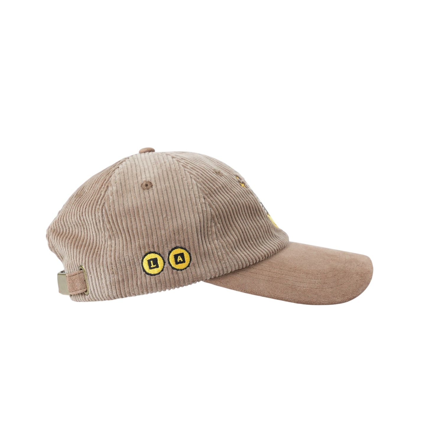 Lucky Coin Horse Corduroy Suede Hat