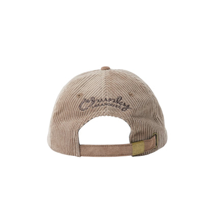 Lucky Coin Horse Corduroy Suede Hat