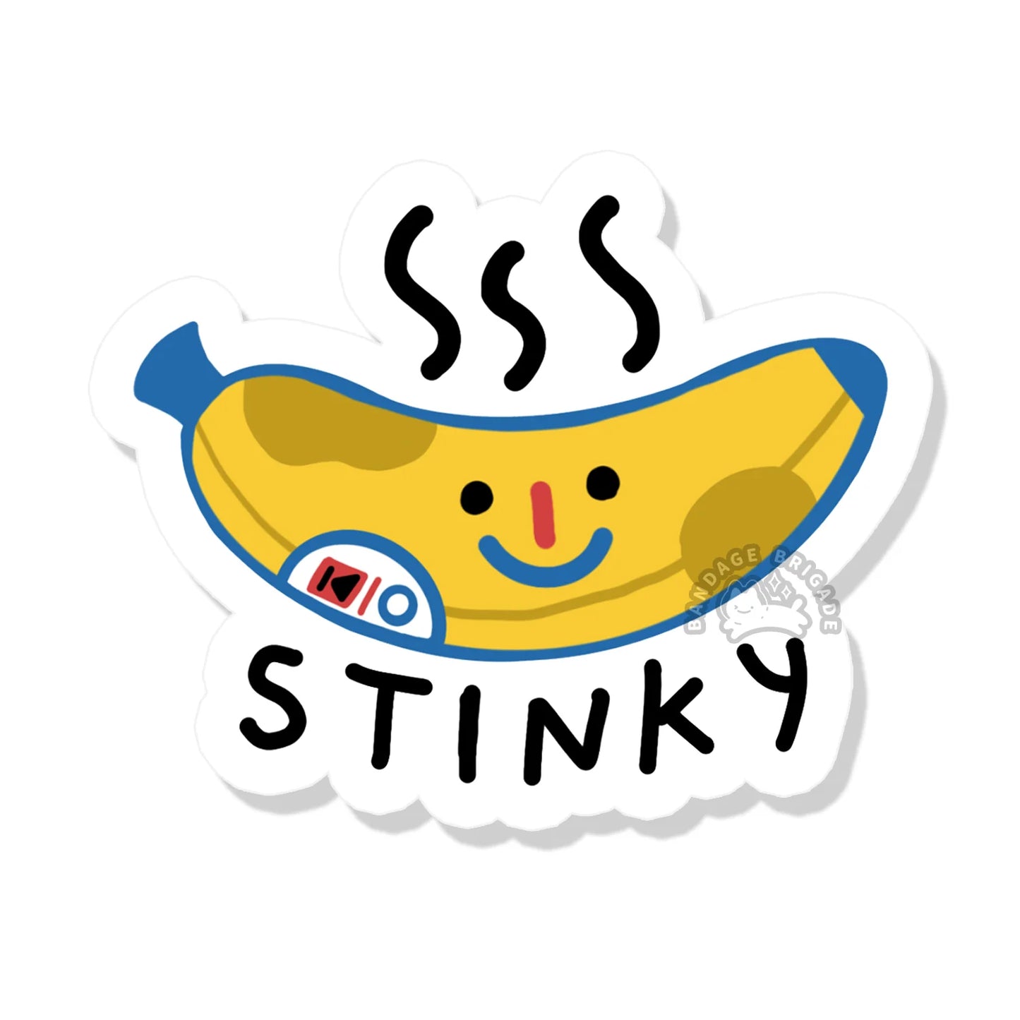 Stinky Banana Sticker