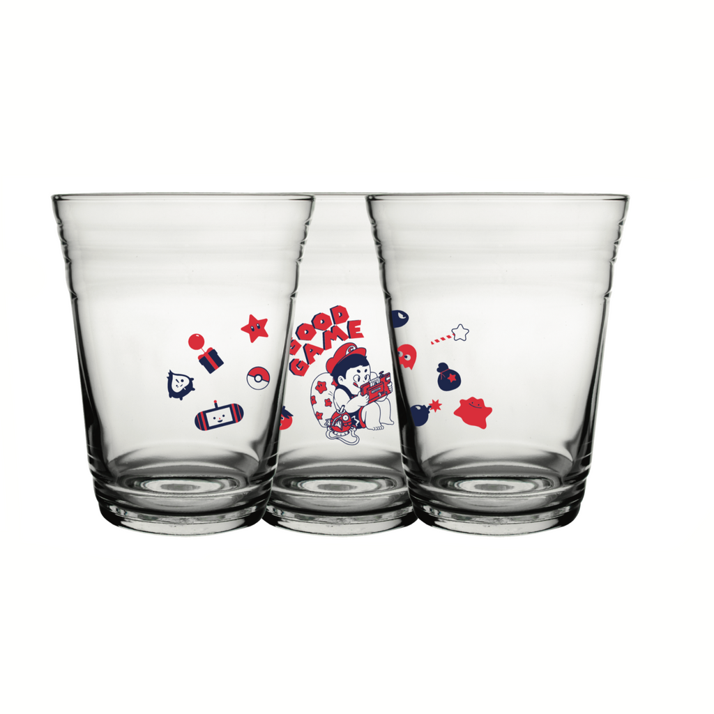 PRE-ORDER: Chunky Good Game Pong Glass Cup