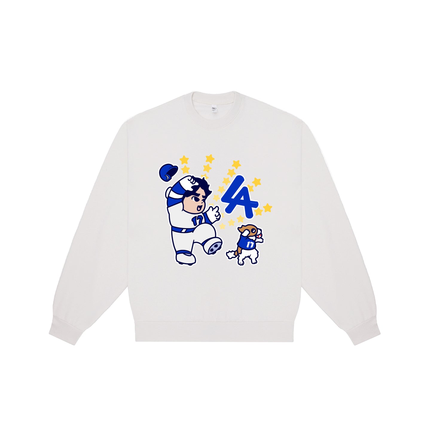 Chunkytani Champion 10oz Fleece Sweater - Off-White