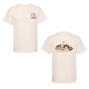 Sleeping Tiger T-Shirt - Cream
