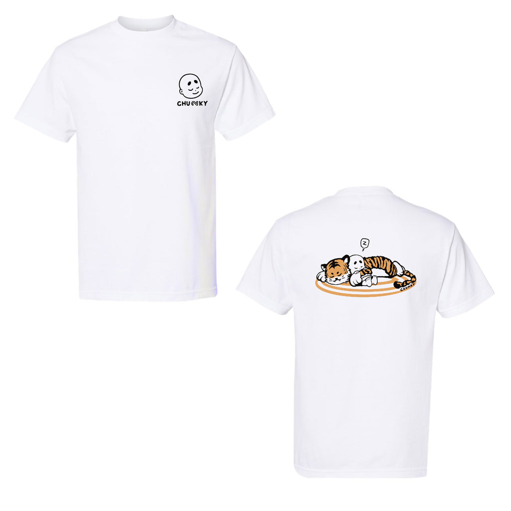 Sleeping Tiger T-Shirt - White