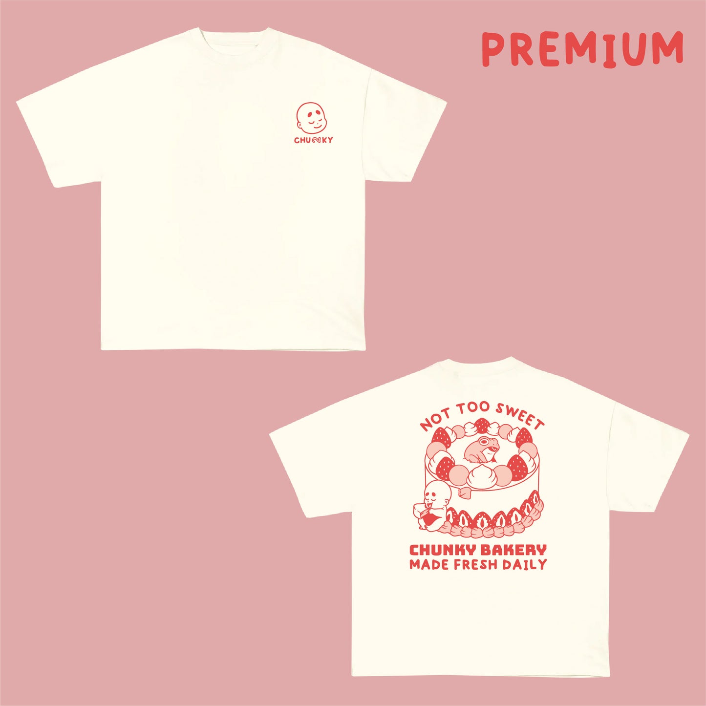 Not Too Sweet T-Shirt - Cream