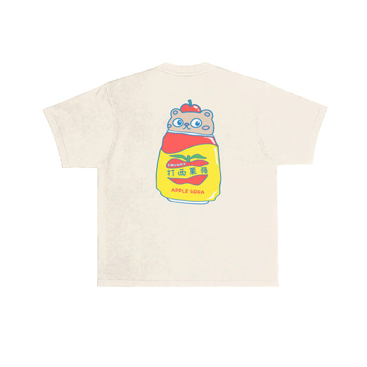 Chunky Sidra Bear T-Shirt - Cream