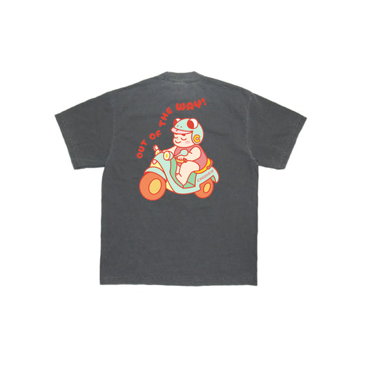 Chunky 4 Year Anniversary Scooter Baby T-Shirt - Shadow