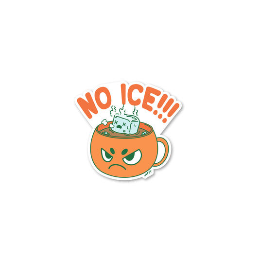 Chunky No Ice Sticker