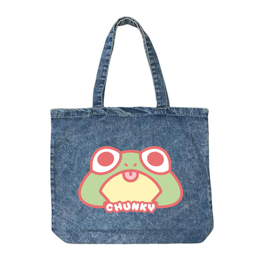 Chunky Pfft Frog Jean Tote