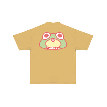 Chunky Frog Pfft T-Shirt - Mustard