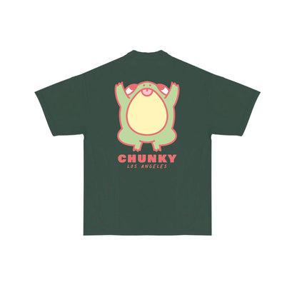 Chunky Jumping Frog v2 T-Shirt - Moss Green