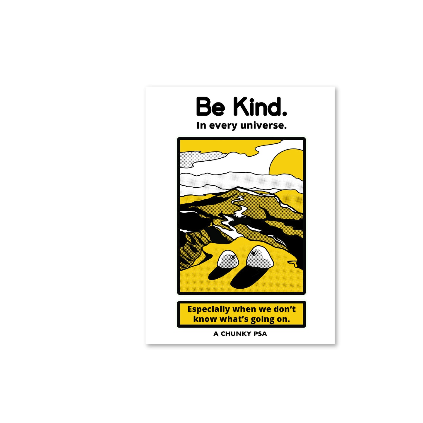 Be Kind EEAAO Sticker