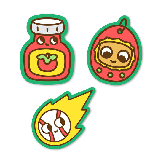 Just A Random Cute Pack of 3 Stickers