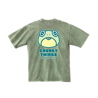 Chunky Frog 5 Year Anniversary T-Shirt - Matcha