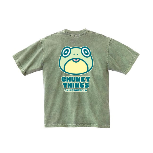 Chunky Frog 5 Year Anniversary T-Shirt - Matcha
