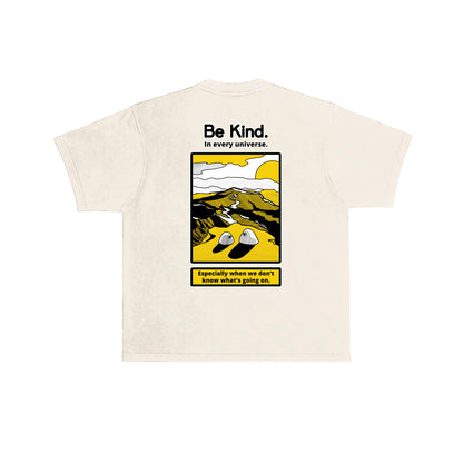 Be Kind EEAAO T-Shirt -  Cream