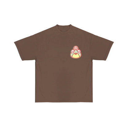 Chunky Frog and Tiny Baby T-Shirt -  Brown