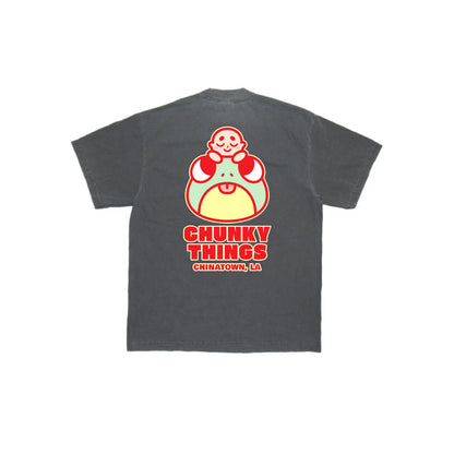 Chunky Frog and Tiny Baby T-Shirt -  Shadow