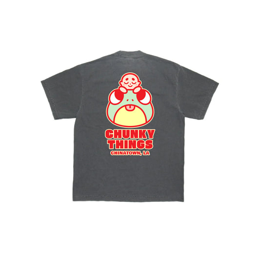 Chunky Frog and Tiny Baby T-Shirt -  Shadow
